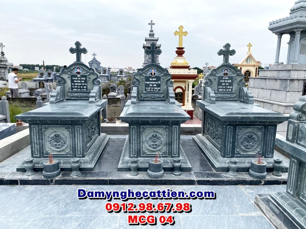 Mẫu mộ đạo công giáo đẹp MCG 04