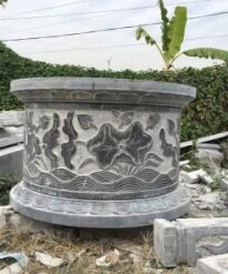 Mộ đá tròn nguyên khối CT67