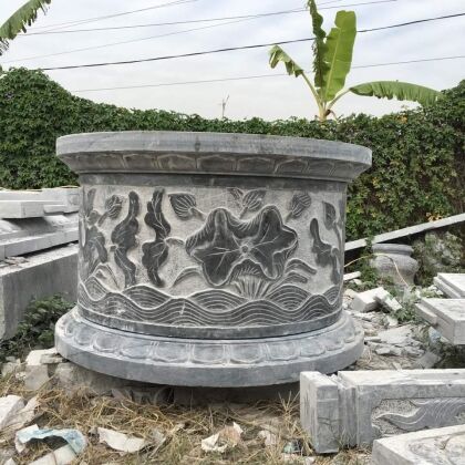 Mộ đá tròn nguyên khối CT67