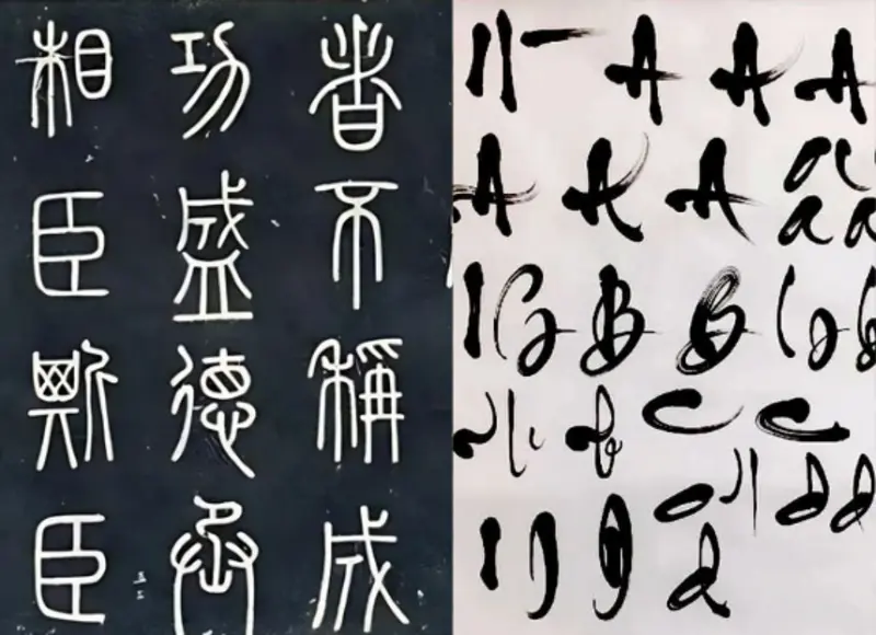 Tùy theo phong cách thiết kế tổng thể của cuốn thư hoặc khu lăng mộ, gia chủ có thể lựa chọn kiểu chữ sao cho hài hòa và tôn nghiêm 