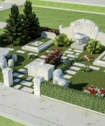 Mô phỏng 3D lăng mộ đá trắng CT16