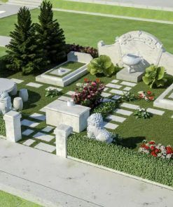 Mô phỏng 3D lăng mộ đá trắng CT16