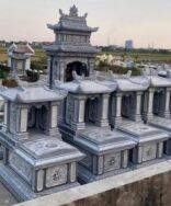 Khu lăng mộ đá xanh đen - CT26 thi công tại Tây Nguyên