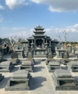 Công trình khu lăng mộ đá xanh rêu CT20 thi công tại Thanh Hoá