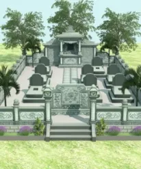 Khu lăng mộ đá xanh đen - CT86