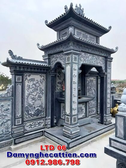 Kỳ đài lầu đá đẹp LTD 06