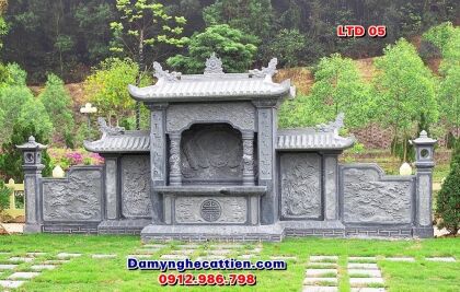 Lăng am thờ cánh đá LTD 05