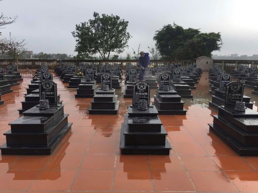 khu lăng mộ tại kim sơn ninh bình