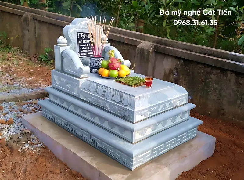 Tuỳ thuộc vào loại mộ cải táng/hỏa táng hay mộ địa táng mà gia chủ sẽ cần lựa chọn kích thước phù hợp