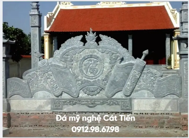 Chất liệu đá là yếu tố then chốt quyết định độ bền và vẻ đẹp lâu dài của cuốn thư đá