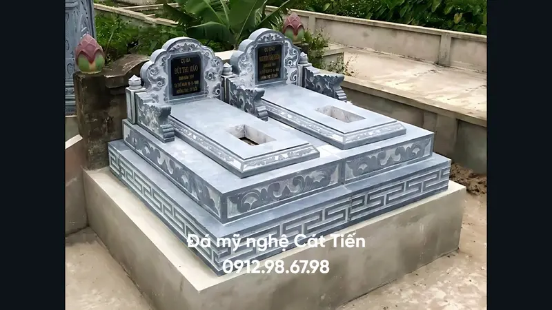 Kinh nghiệm chọn lăng mộ đá đôi sẽ giúp gia chủ đưa ra quyết định đúng đắn để công trình vừa đẹp mắt, vừa bền vững và hợp phong thủy.