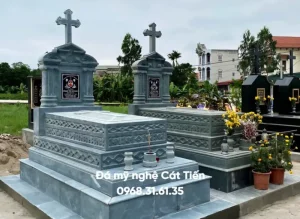 mẫu mộ đá Công giáo