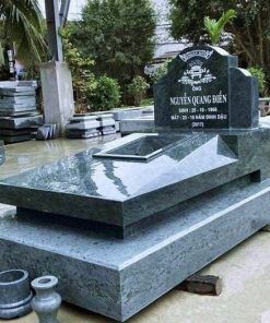 Mẫu mộ đá granite đơn giản CT106