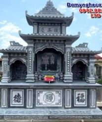 Lăng thờ đá đẹp tự nhiên nguyên khối LTD 11