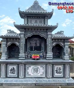 Lăng thờ đá đẹp tự nhiên nguyên khối LTD 11