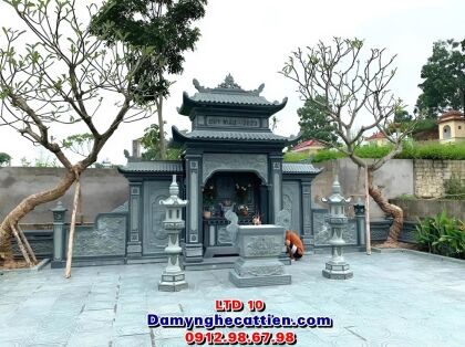 Lầu lăng thờ đá đẹp LTD 10