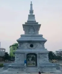 Mộ tháp đá phật giáo MT04