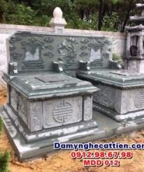 Lăng mộ đá đôi đẹp MDD 012